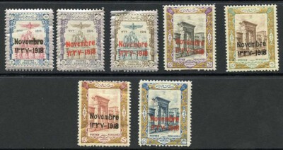 sg510-6-1918-coronation-set-mostly-with-ceases-u-m-cat-74-75-pounds