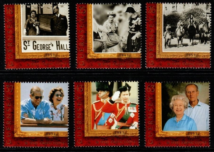 guernsey-sg754-9-1997-golden-wedding-mnh