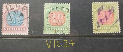victoria-qv-selection-postage-dues-1d-2d-4d-used-vic24