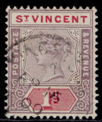 st-vincent-qv-sg68-1d-deep-mauve-carmine-fine-used
