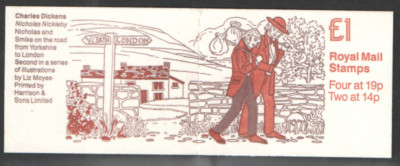 fh14-1988-charles-dickens-series-2-folded-booklet-cyl-b6b21
