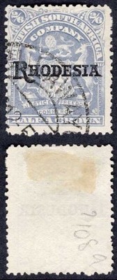 rhodesia-sg108a-2-6-bluish-grey-no-stop-used-cat-75-pounds