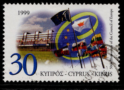 cyprus-qeii-sg971-1999-30c-council-of-europe-fine-used