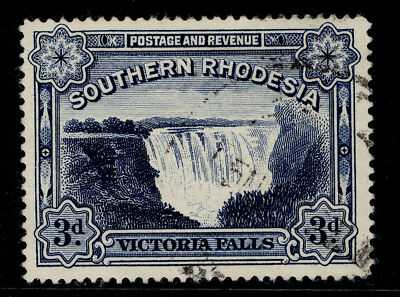 southern-rhodesia-gv-sg35b-3d-deep-blue-fine-used