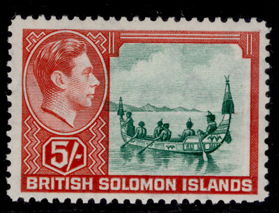 british-solomon-islands-gvi-sg71-5s-emerald-green-scarlet-m-mint-cat-32