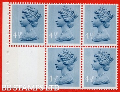 sg-x865-ub46d-4p-grey-blue-an-unmounted-mint-complete-booklet-pane-b90668