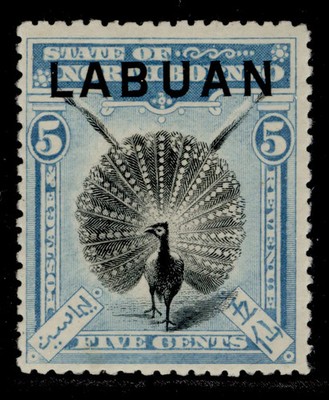 north-borneo-labuan-edvii-sg114-5c-black-pale-blue-m-mint-cat-24