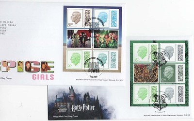 gb-2024-spice-girls-and-2023-harry-potter-prestige-pane-fdcs-fine-sg5106