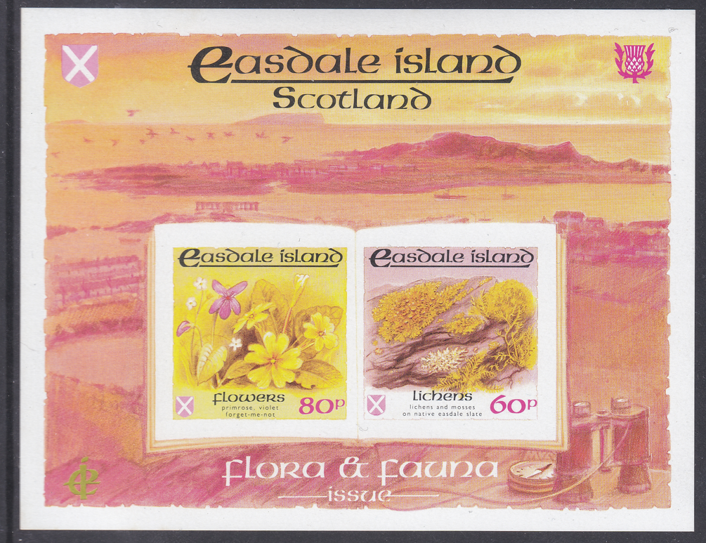 1988-easdale-island-scotland-flora-fauna-60p-80p-mint-cinderellas