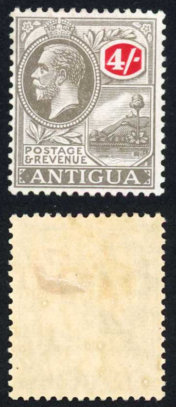 antigua-sg80-4-grey-black-and-red-wmk-script-m-m-cat-60-pounds