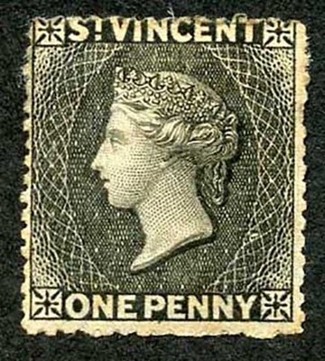 st-vincent-sg18-1d-black-wmk-small-star-s-ways-perf-about-15-part-gum-cat-60
