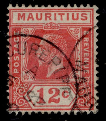 mauritius-gv-sg232-12c-carmine-red-fine-used