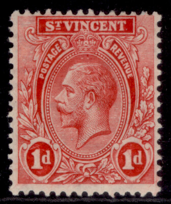 st-vincent-gv-sg132-1d-carmine-m-mint