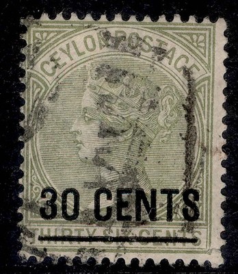 ceylon-qv-sg191-30c-on-36c-olive-green-fine-used-cat-17