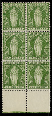 british-virgin-islands-qv-scarce-sg43-43a-43b-d-errors-block-vlh-mint