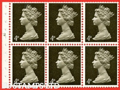sg-732-ub11-4d-deep-olive-brown-an-unmounted-mint-cylinder-booklet-pan-b75330