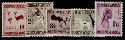 south-west-africa-qeii-sg166-170-1960-complete-set-fine-used-cat-27