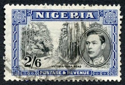 nigeria-sg58-kgvi-2-6-perf-13-x-11-5-fine-used-cat-26-pounds