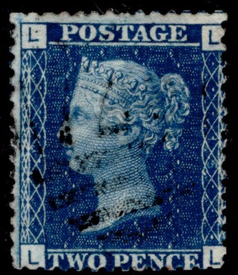 gb-qv-sg47-2d-dp-blue-plate-15-fine-used-cat-22-ll