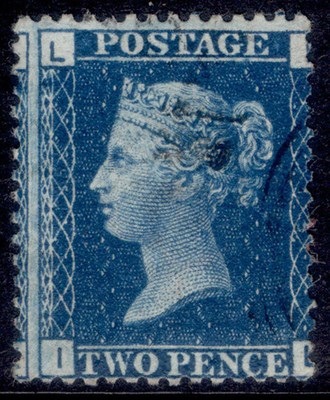gb-qv-sg47-2d-dp-blue-plate-15-fine-used-cat-22-il