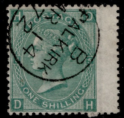 gb-qv-sg117-1s-green-plate-5-fine-used-cat-45-falkirk-cds-dh