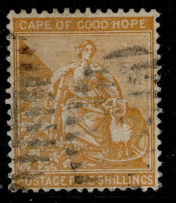 south-africa-cape-of-good-hope-qv-sg31-5s-yellow-orange-fine-used-cat-32