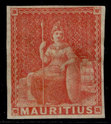 mauritius-qv-sg28-6d-vermilion-m-mint-cat-70