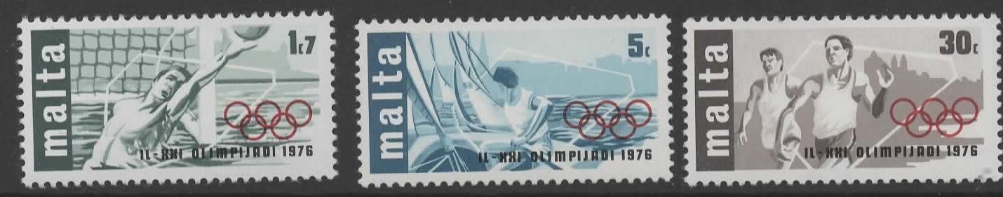 malta-sg559-61-1976-olympic-games-mnh