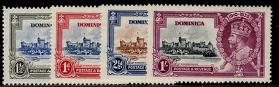 dominica-gv-sg92-95-1935-silver-jubilee-set-m-mint-cat-27