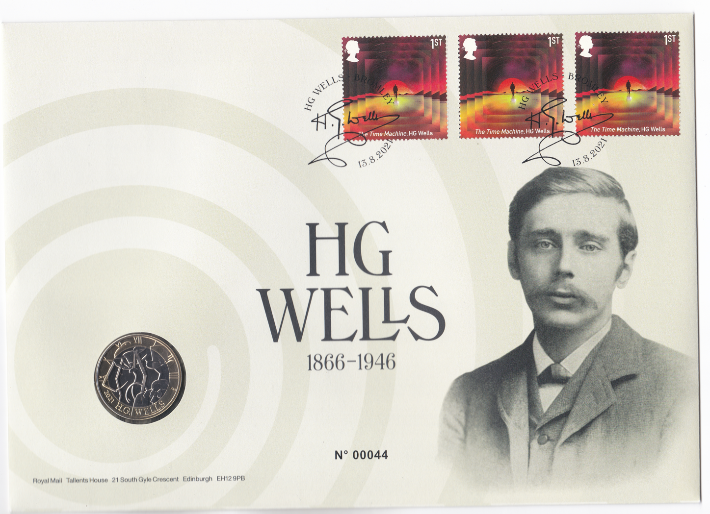 2021-2-gb-hg-wells-science-fiction-coin-cover-no-44-mint