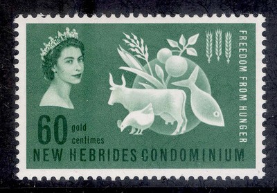 new-hebrides-qeii-sg95-1963-60c-freedom-from-hunger-nh-mint