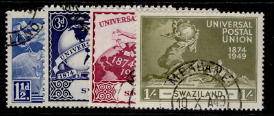 swaziland-gvi-sg48-51-anniversary-of-upu-set-fine-used