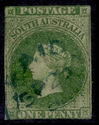 australia-south-australia-qv-sg6-1d-yellow-green-used-cat-600