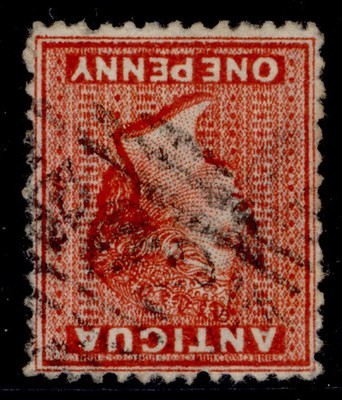 antigua-qv-sg14w-1d-scarlet-fine-used-cat-65-wmk-inverted