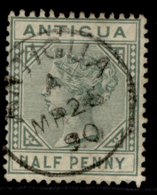 antigua-qv-sg21-d-dull-green-used-cat-20-cds