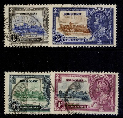 gold-coast-gvi-sg113-116-1935-silver-jubilee-set-used-cat-90