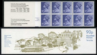 sg-fg4a-1978-79-90p-kennet-and-avon-complete-booklet-selvedge-left-side
