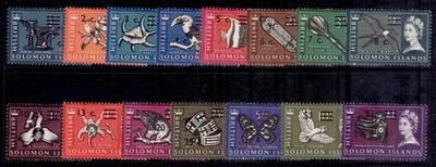 british-solomon-islands-qeii-sg135a-152a-1966-67-wmk-upright-set-nh-mint