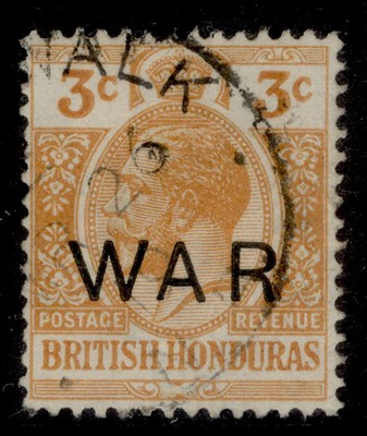 british-honduras-gv-sg120-1c-orange-fine-used-cds