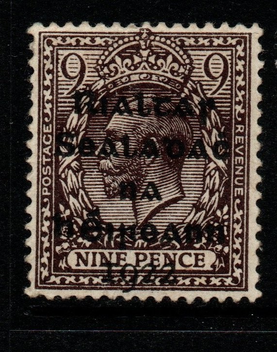 ireland-sg8-1922-9d-agate-mtd-mint