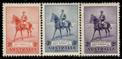 australia-gv-sg156-158-1935-silver-jubilee-set-m-mint-cat-42
