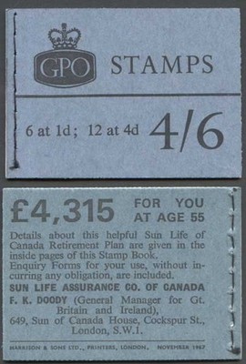 l69p-4-6-november-1967-wilding-booklet-1d-cyl-f10-dot