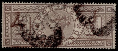 gb-qv-sg185-scarce-1-brown-lilac-wmk-crowns-used-cat-2750-sc