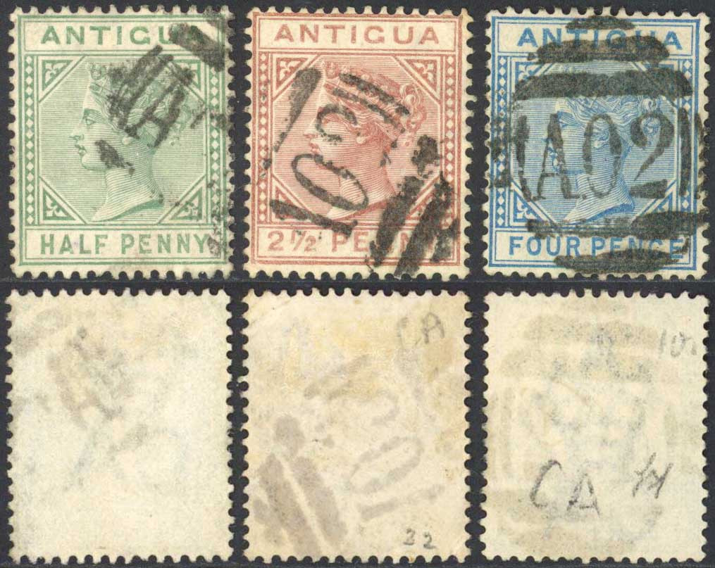 antigua-sg21-3-set-of-3-wmk-crown-ca-perf-14-cat-88-pounds