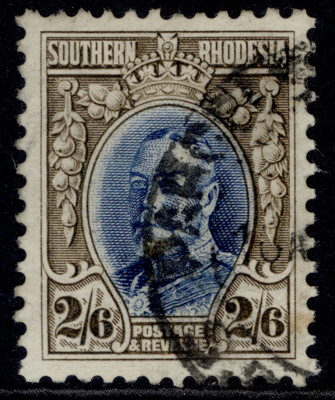 southern-rhodesia-gv-sg26a-2s-6d-blue-drab-fine-used-cat-50-perf-11