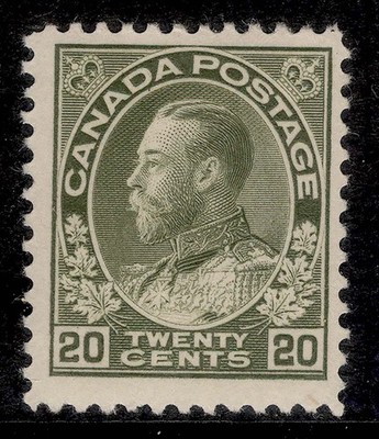 canada-gv-sg213-20c-olive-m-mint-cat-55