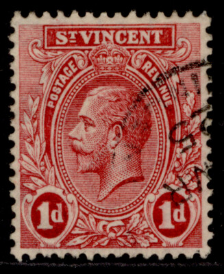 st-vincent-gv-sg132-1d-carmine-fine-used