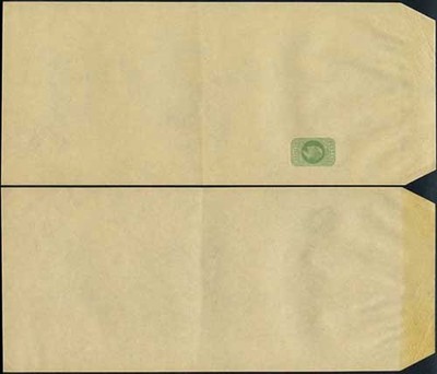 wp21-kevii-1-2d-yellow-green-newspaper-wrapper-stamp-lw5-mint