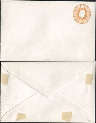 es45-kgv-2d-orange-stamped-to-order-envelope-mint