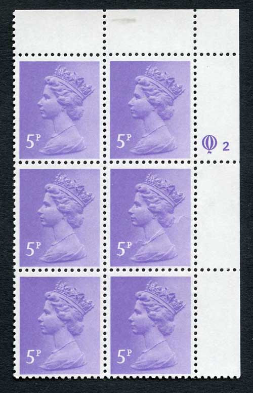 sgx1003-1980-questa-5p-light-violet-a-fine-q2-upper-plate-block-of-6-u-m